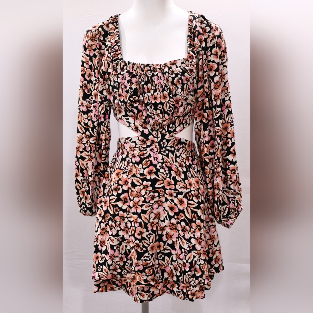 Free People Jael Printed Mini Dress